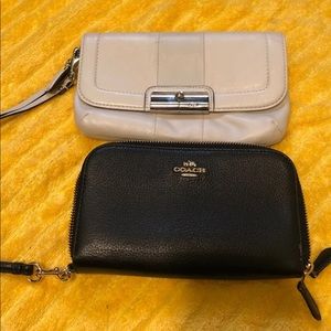 Coach wallet and wristlet bundle